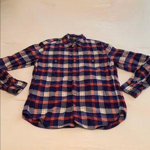 J. Crew Flannel Top